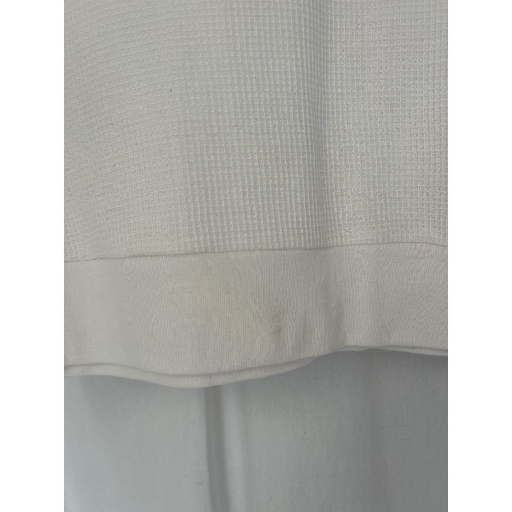 Madewell $52 Womens Waffle Mockneck Tee in Lighthouse Size XS NJ790 - Picture 3 of 5